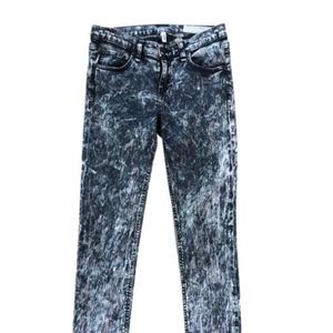 RAG & BONE Acid washed Skinny jeans Size 27